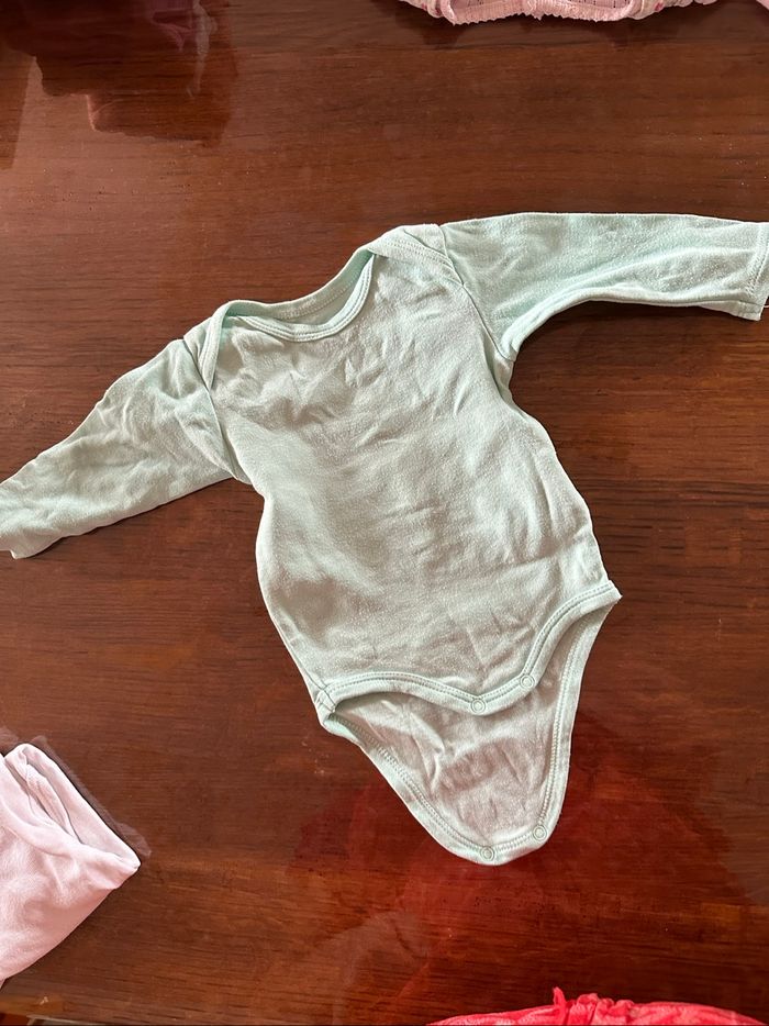 Lot body manches longues bébé 3 mois - photo numéro 3
