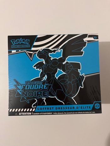 ETB Pokémon 10.5 Foudre Noire - Neuf & Scellé
