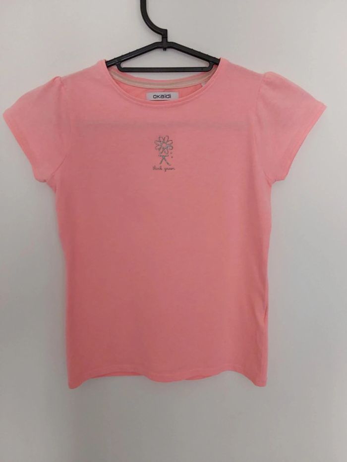 T shirt okaïdi fille 8 ans