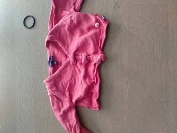 Gilet cache coeur 6 mois 67 cm