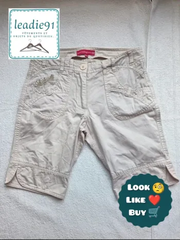 bermuda Lulu Castagnette fille 10 ans