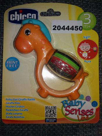 hochet girafon chicco 3m+ neuf