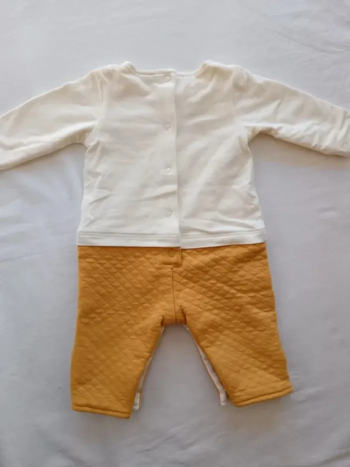 Pyjama molleton Ptit bisou 1 mois - photo numéro 2