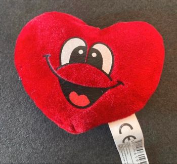 Peluche cœur 