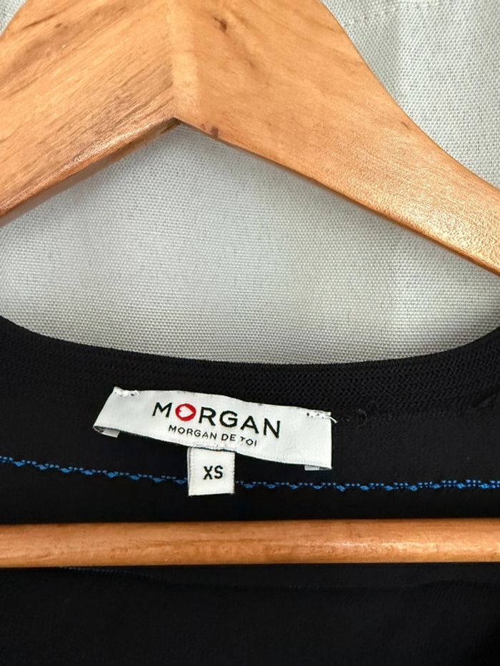 Robe noire et bleue Morgan - photo numéro 2
