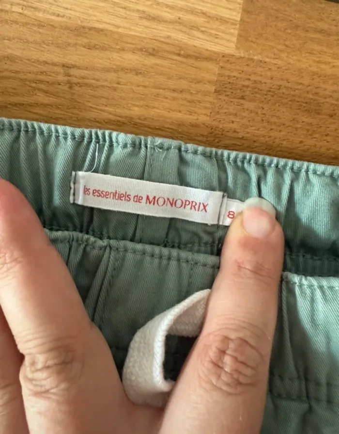 Short vert d'eau Monoprix garçon 8 ans - photo numéro 2