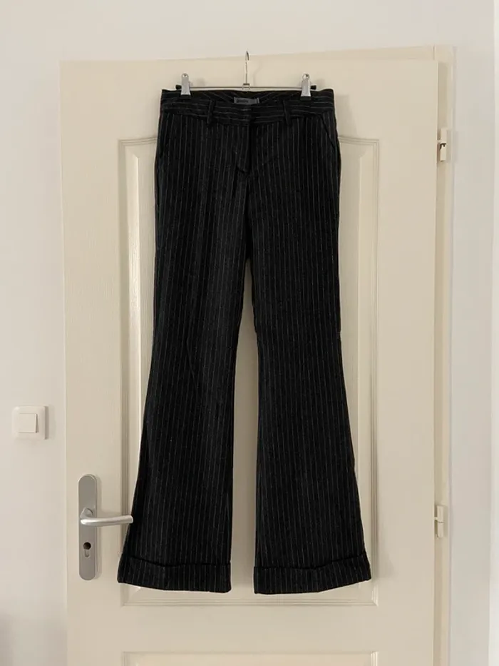 Pantalon noir à rayure Jennyfer Taille 36
