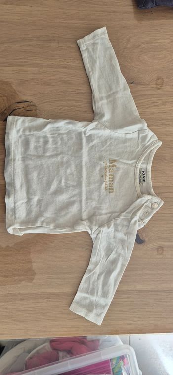 T-shirt bébé 3 mois