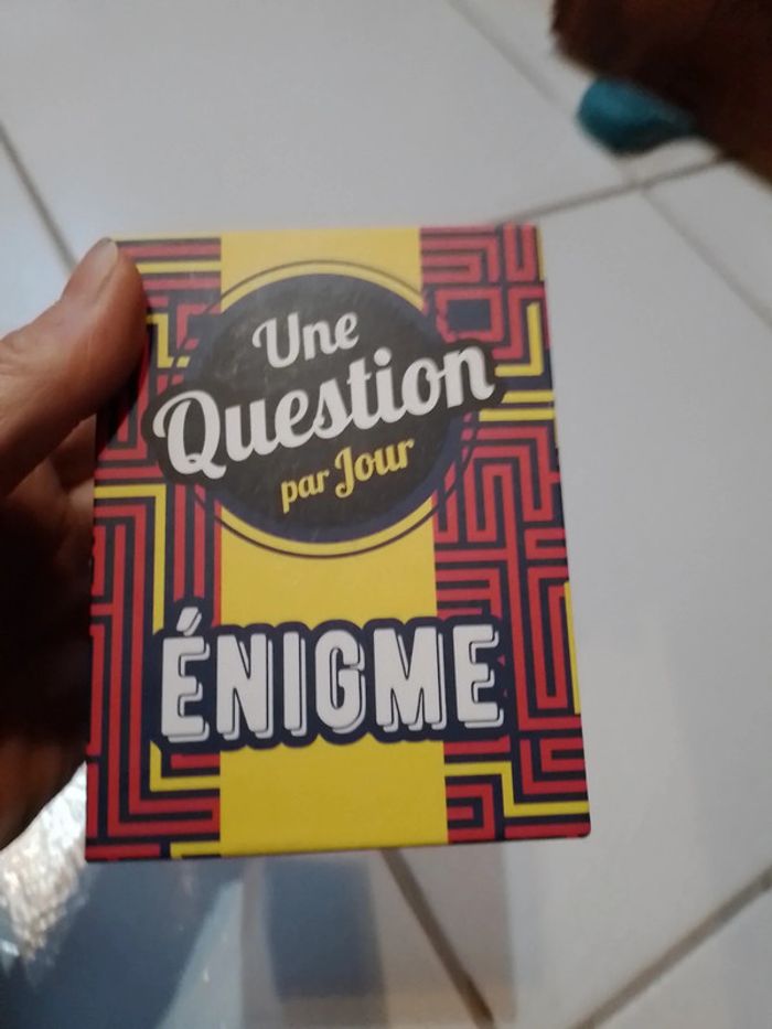 Une question par jour Enigmes