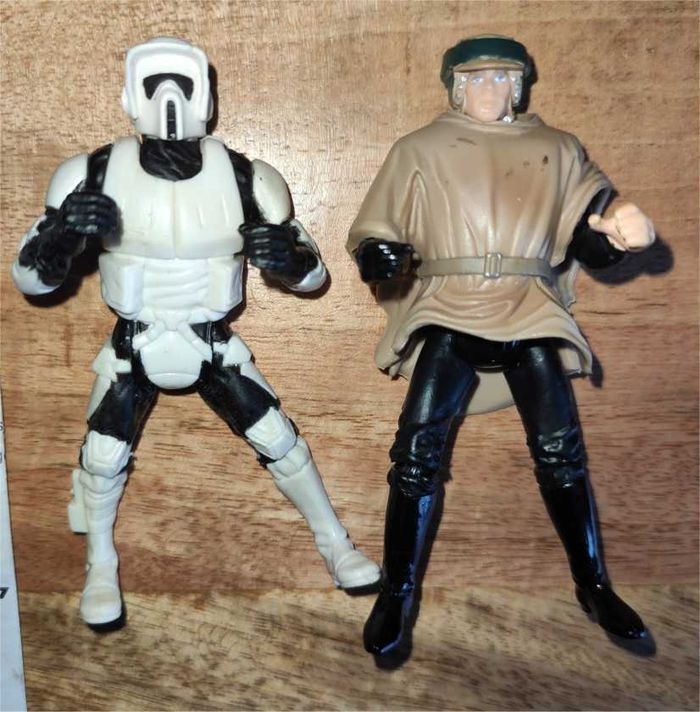 Speeder Bike + Luke + Stormtrooper (Le Retour du Jedi - Endor) - photo numéro 4