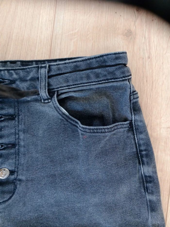 Jean mom femme 38 noir c82 - photo numéro 10