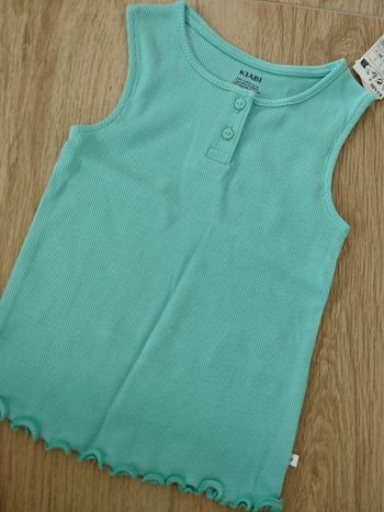 Débardeur turquoise Kiabi 24 mois