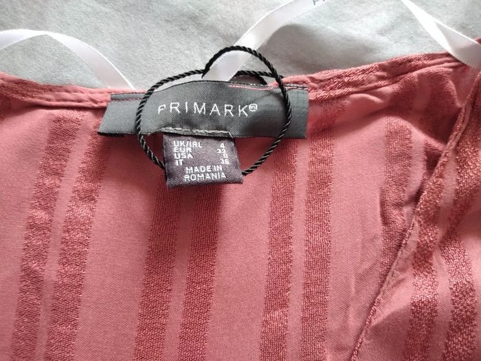 Blouse chemise primark rouge corail - photo numéro 3
