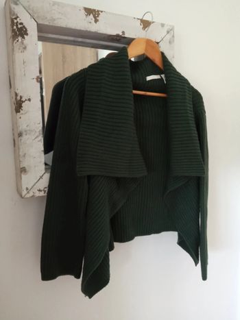 Gilet/veste à pans vert foncé T36