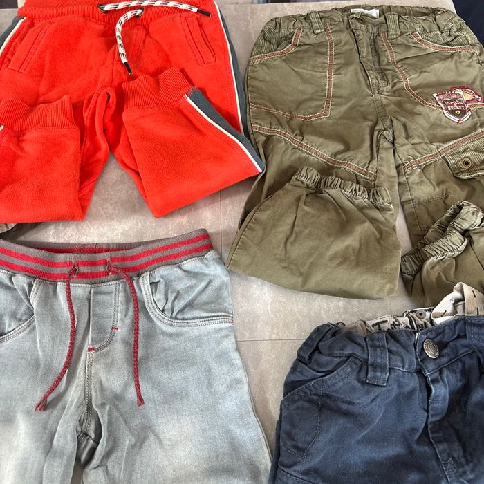 Lot 9 pantalons/short 3 ans - photo numéro 4