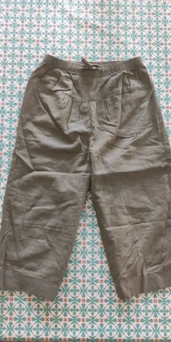 Bensimon pantacourt léger kaki 8 ans