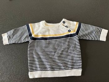 Pull marinière 3mois tape à l’œil