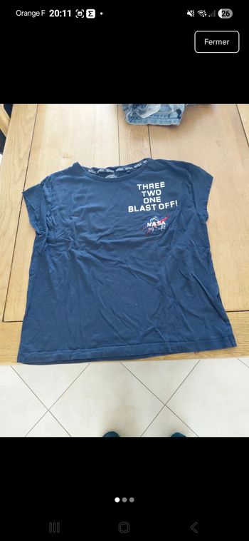 Tee shirt nasa