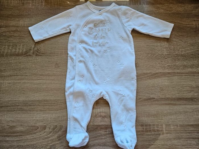 Pyjama velour 6 mois