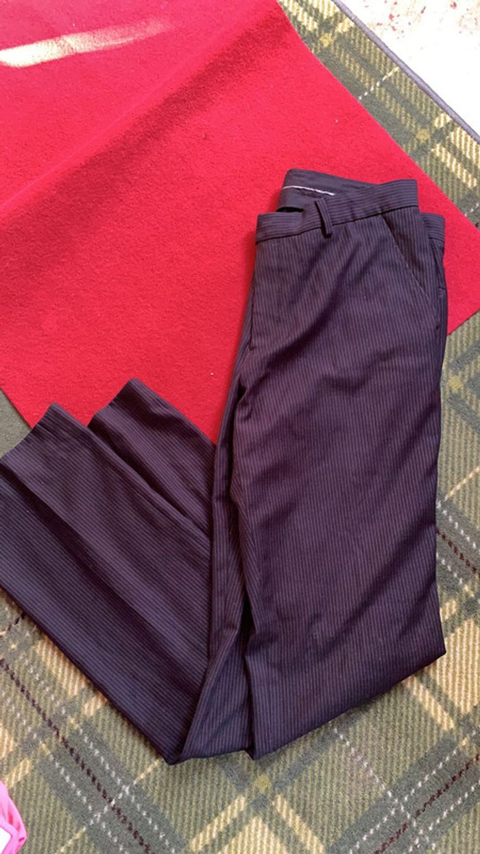 Pantalon homme à rayures taille 42 - photo numéro 4
