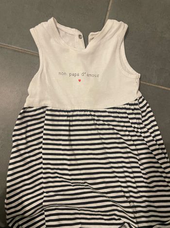 Robe « Mon papa d’amour »