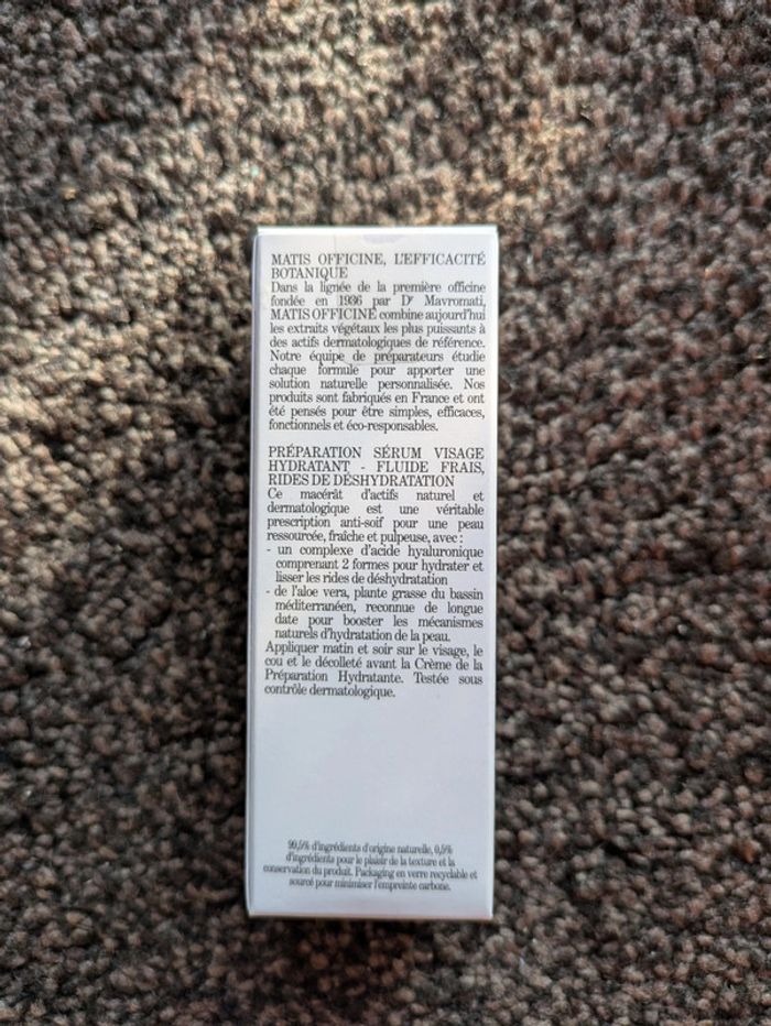 Sérum infusé visage Matis officine - photo numéro 2