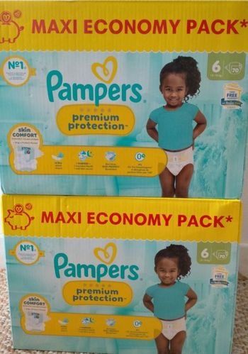 Couches pampers Premium protection T6