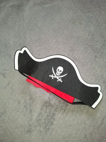 Chapeau de pirate feutrine