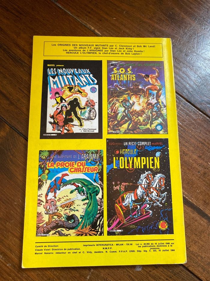 Lot de 5 Titans Marvel Super Héros comics - photo numéro 14
