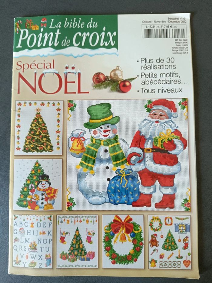 Revue point de croix spécial Noël - photo numéro 1