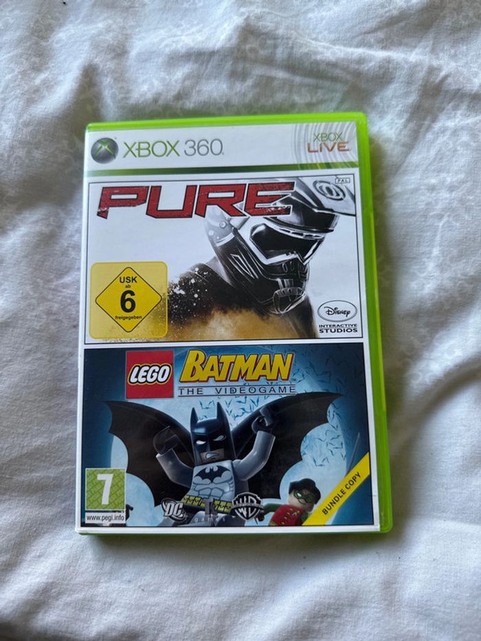 Jeu XBOX 360 Pure et Lego Batman