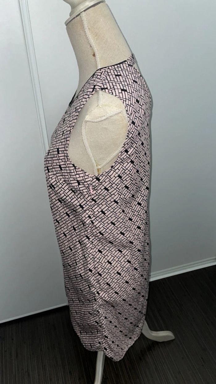 Robe d'été Cache Cache Rose & Noir Taille S - Parfaite pour un look chic et décontracté ! - photo numéro 2