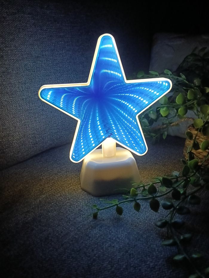⭐💡 Miroir en forme d’étoile avec LED ! - photo numéro 2