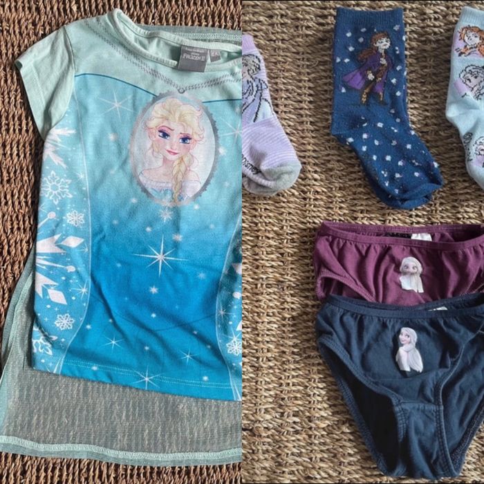Haut voile Frozen + Chaussettes La Reine des Neiges