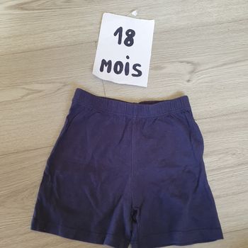 Short 18mois garçon