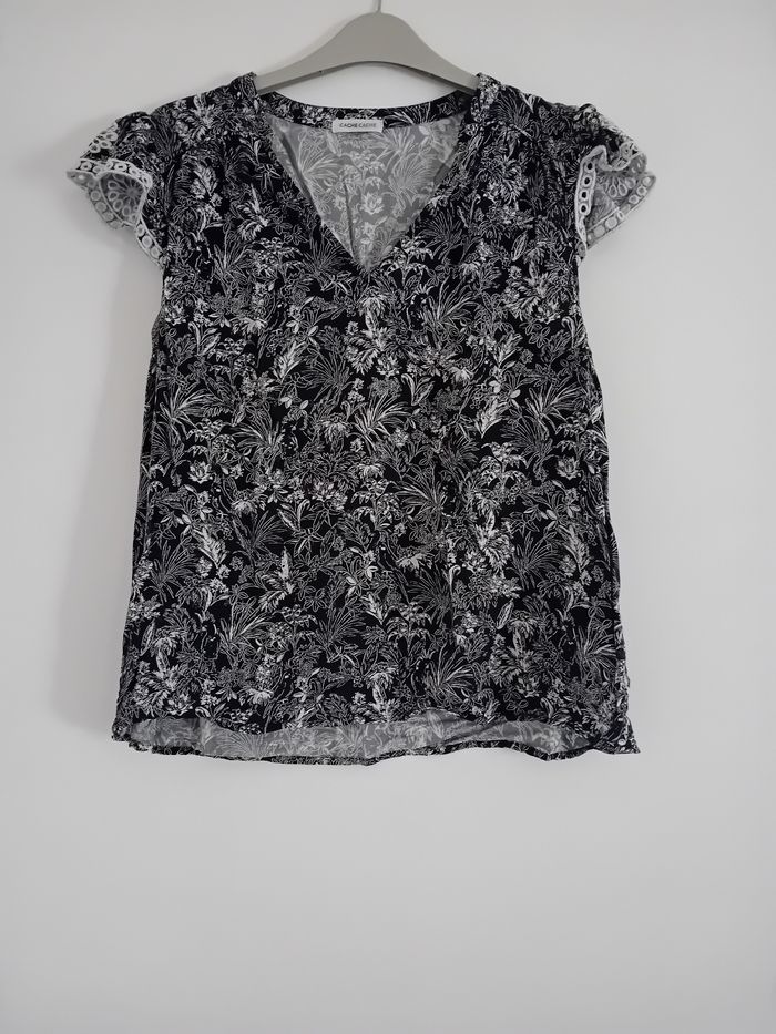 Haut noir et blanc