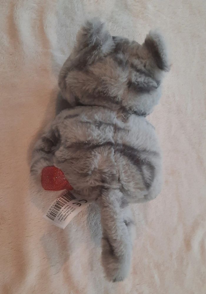Peluche chats qui s'agrippe - photo numéro 7