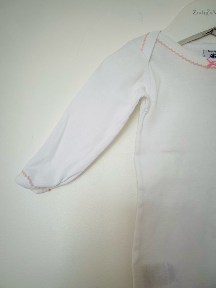 Blouse chemisier fille blanche Jacadi 12 mois 1 an - photo numéro 3