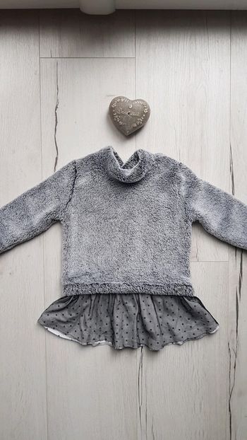 Robe moumoute ikks fille 12mois neuve