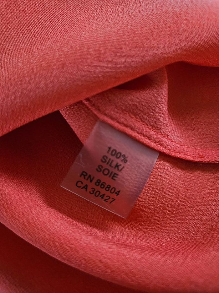 Magaschoni blouse en soie et trass XL - photo numéro 6