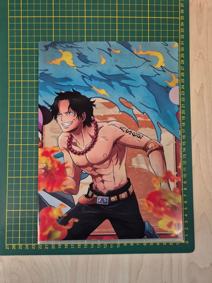 Set 2 pochettes à coin One Piece Ichibankuji "Memorial Log" : Ace & Marco - photo numéro 6