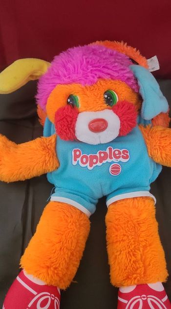 Peluche Popples Dunker Basketball 1986 Mattel