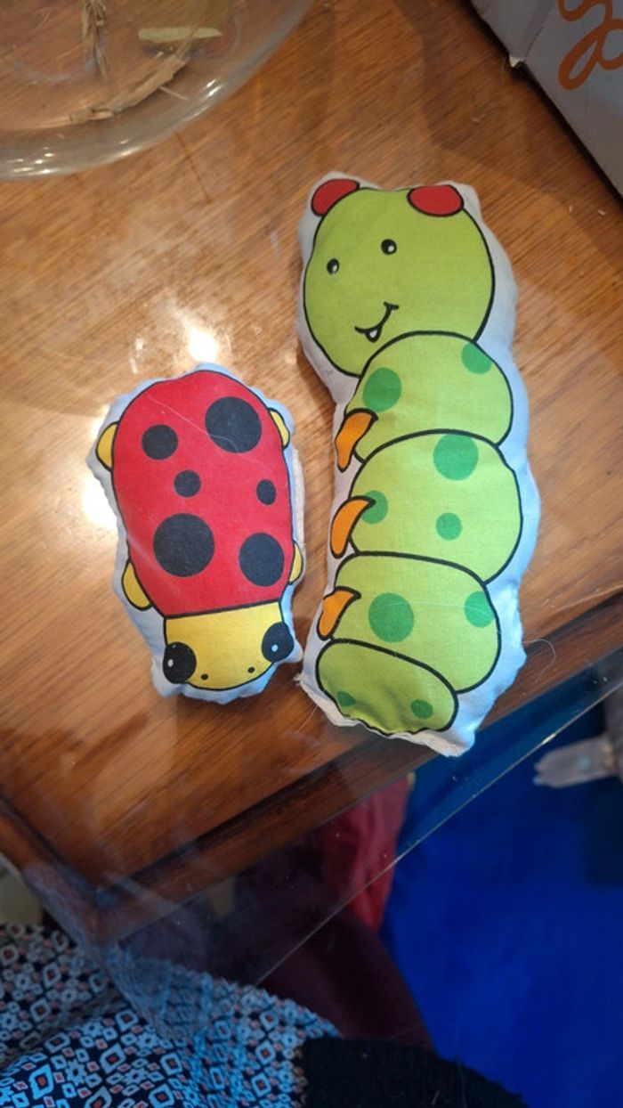 Pelluche insectes enfin petites betes - photo numéro 2