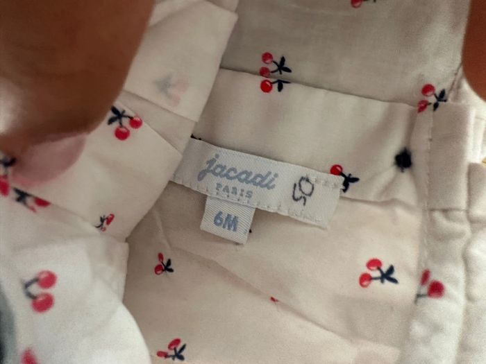 Chemise cerises jacadi - photo numéro 3