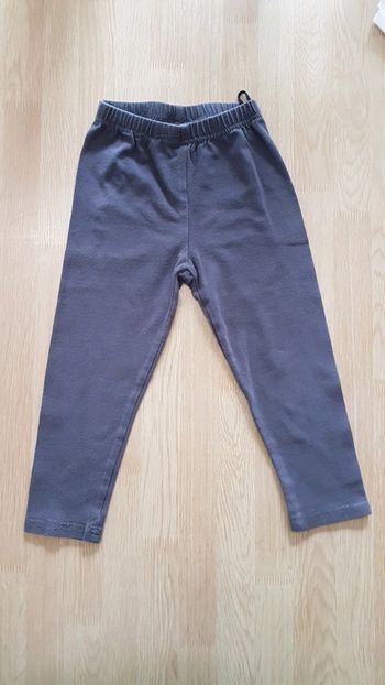 Legging gris 2 ans