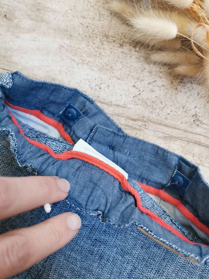 🌺Très joli short Cadet Rouselle 6mois 100%coton Neuf avec étiquette - photo numéro 11