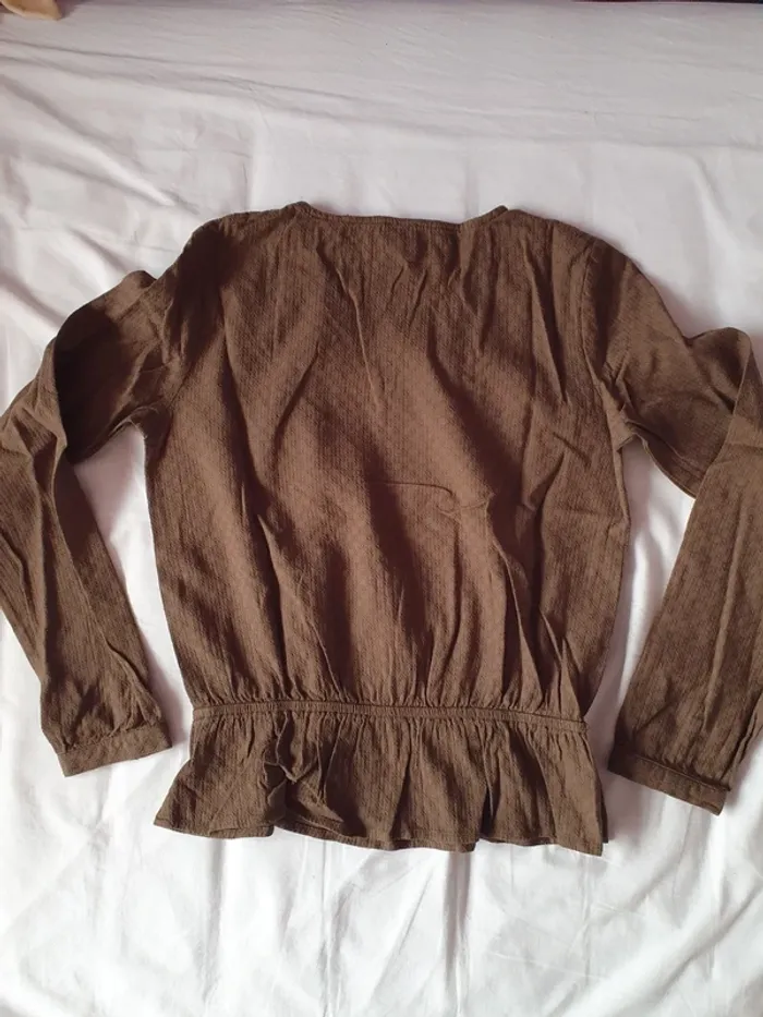 Blouse Little Karl Marc John kaki 14-16 ans - photo numéro 4