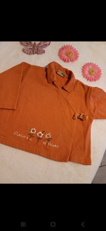 Gilet fille taille 24 mois