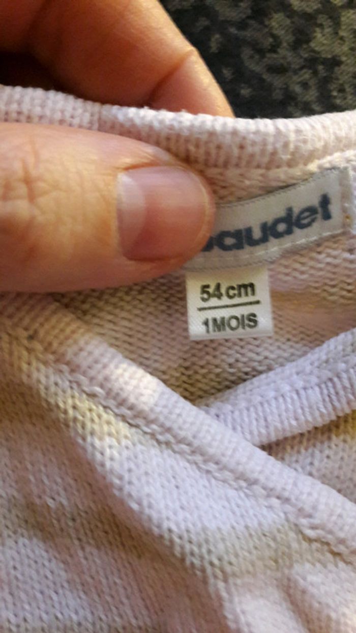 Gilet 1 mois - photo numéro 3