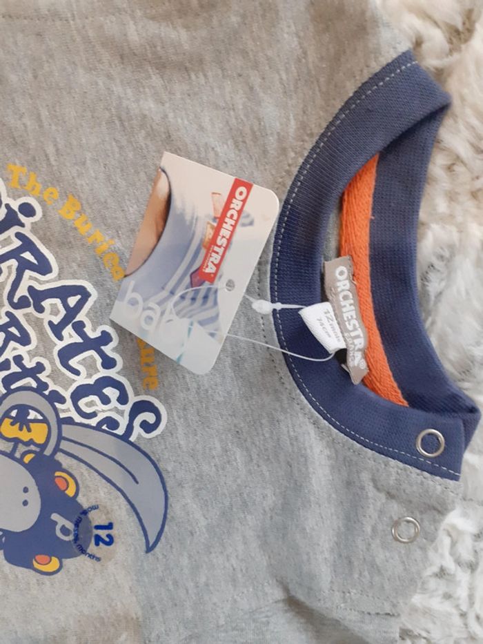 Tee-shirt manche longue pirate - photo numéro 3